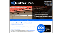Desktop Screenshot of gutterproct.com